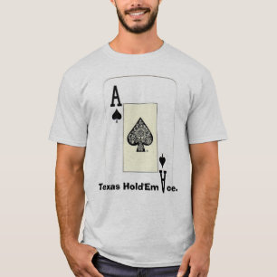 Camiseta Texas guardara-os design do ás do impressão da