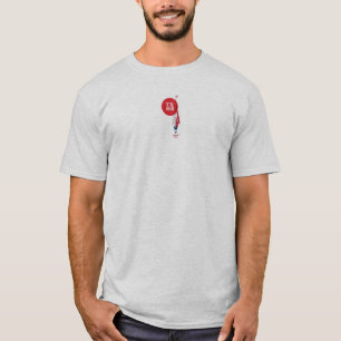 Camiseta Texas Heli Bash. Design 1. Cinza