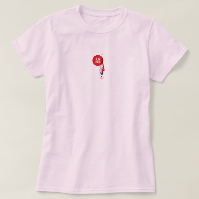 Camiseta Texas Heli Bash Design 4. Cinza (Frente do Design)