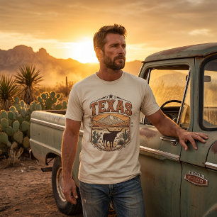 Camiseta Texas Heritage Badge