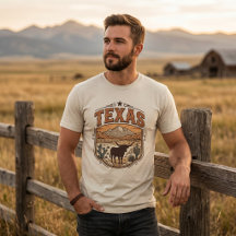 Camiseta Texas Heritage Badge