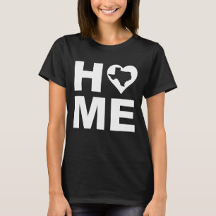 Camiseta Texas Home Heart State Tees