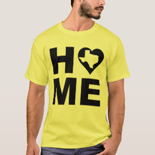 Camiseta Texas Home Heart State Tees