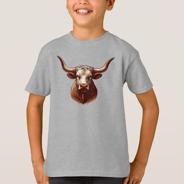 Camiseta Texas Longhorn (Frente)
