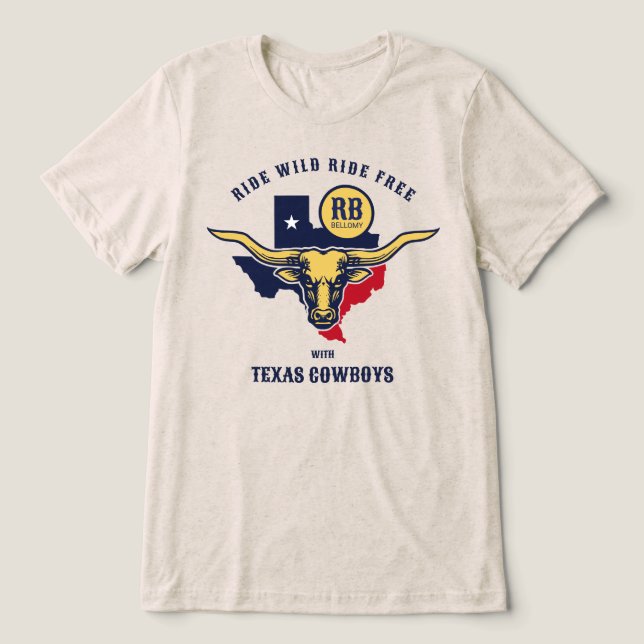 Camiseta Texas Longhorn (Design frontal)