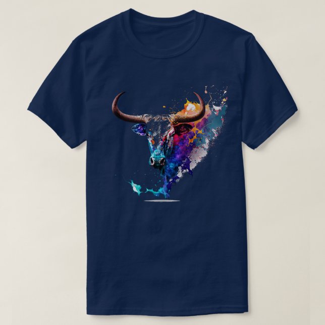 Camiseta Texas Longhorn Bull (Frente do Design)
