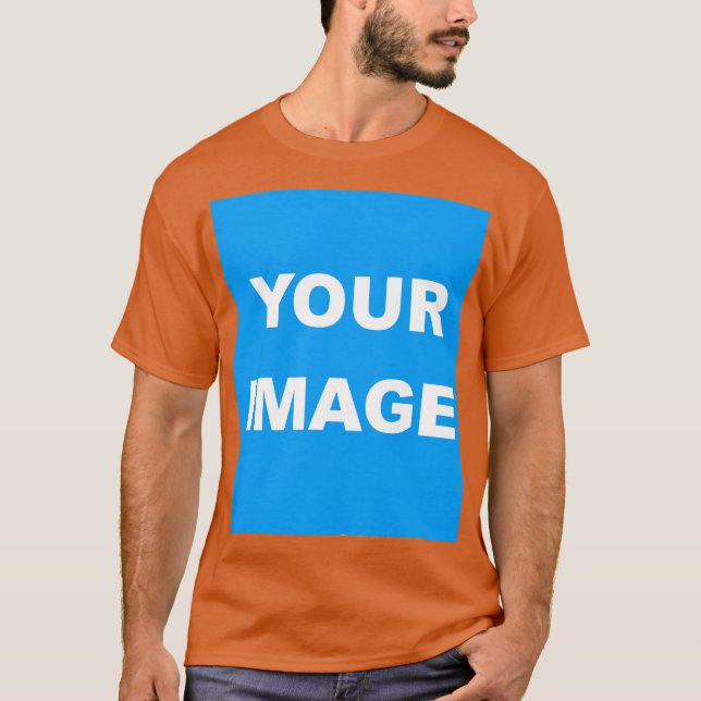 Camiseta Texas Orange adiciona sua foto (Frente)