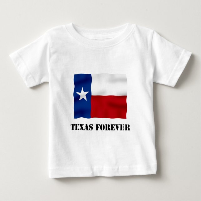 Camiseta TEXAS PARA SEMPRE - Texto do Sinalizador - Vários_ (Frente)