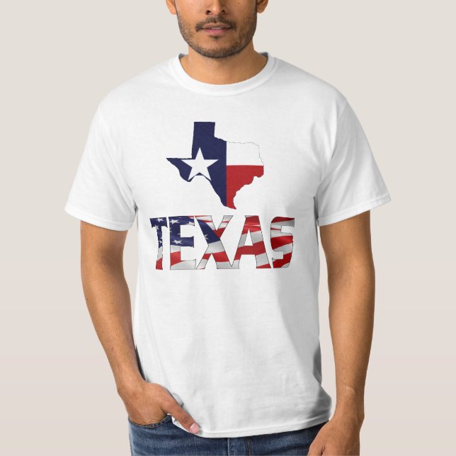 Camiseta Texas Patriótico (Frente)