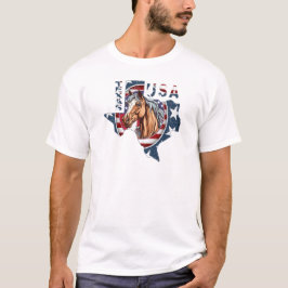 Camiseta Texas Patriótico dos EUA