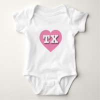 Texas Pink Heart - Eu adoro TX