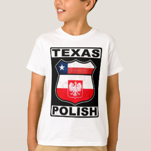 Camiseta Texas Polonês Americano