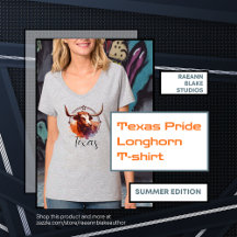 Camiseta Texas Pride Longhorn