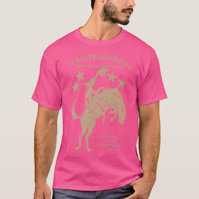 Camiseta Texas Prison Rodeo 1931 Rodeo (Frente)