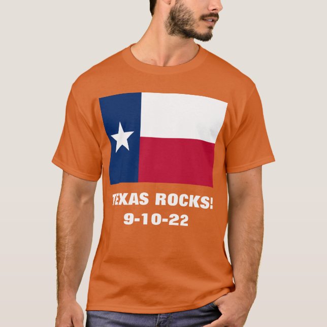 CAMISETA TEXAS ROCKS (Frente)