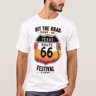 Camiseta Texas Route 66 Festival Shirt, Texas Route 66