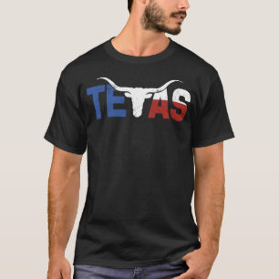 Camiseta Texas Souvenir Howdy Longhorn Texan TX Dallas