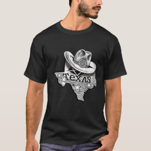Camiseta Texas Souvenir Texan TX Dallas Howdy Longhorn