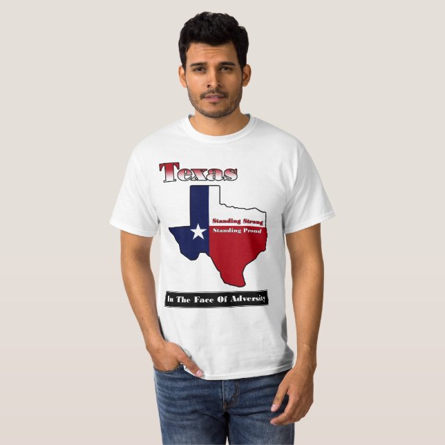Camiseta Texas Standong Strong (Frente Completa)