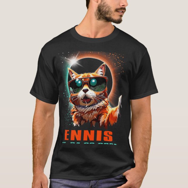 Camiseta Texas Total Solar Eclipse 2024 (Frente)