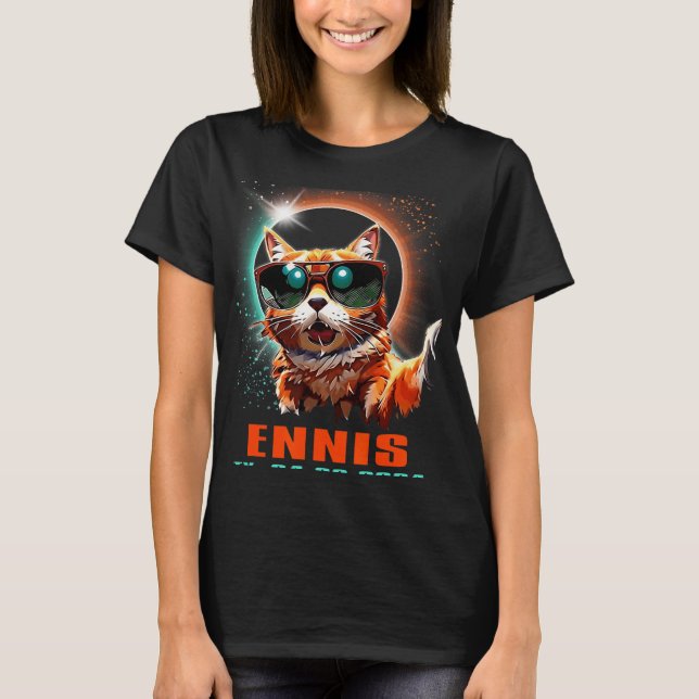 Camiseta Texas Total Solar Eclipse 2024 (Frente)