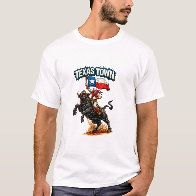Camiseta Texas Town Rodeo Shirt (Frente)