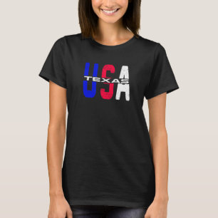 Camiseta Texas Usa Vintage Patriótico E Orgulhoso Cidadão A