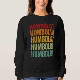 Camiseta Texto Arco-Íris do Condado de Humboldt