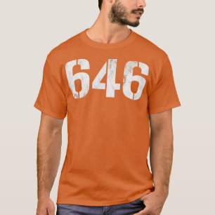 Camiseta Texto Branco da 646 Vintage
