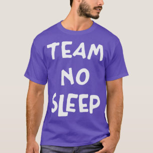 Camiseta Texto Branco da Equipe Sem Suspensão