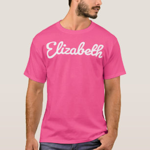 Camiseta Texto Branco da Tipografia do Script Cursivo da El