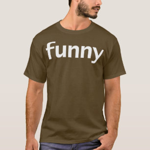Camiseta Texto Branco da Tipografia Mínima Engraçada