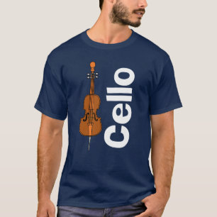 Camiseta Texto Branco Vertical Cello