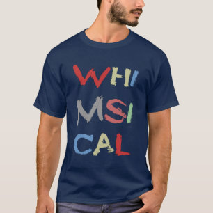 Camiseta Texto Colorido Bonito E Impressionante