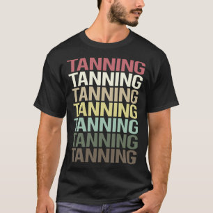 Camiseta Texto Colorido Bronzeado Banho de sol