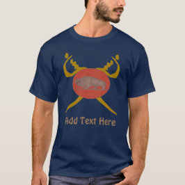 Camiseta Texto de adição do Design do Buffalo Soldier