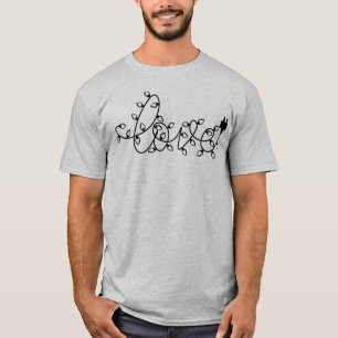 Camiseta Texto de Amor das Luzes de Natal-45871