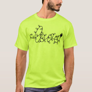 Camiseta Texto de Amor das Luzes de Natal-45871