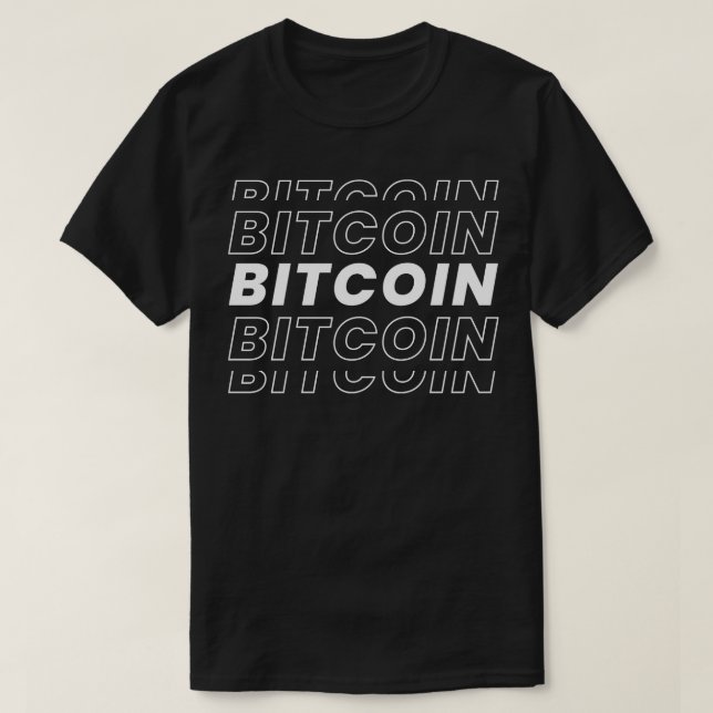 Camiseta Texto de Bitmoeda (Frente do Design)