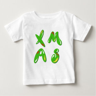Camiseta Texto de Bolha do Xmas
