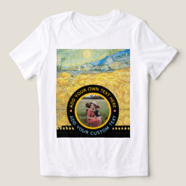 Camiseta Texto de Foto Personalizado - Aniversário de Féria