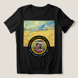 Camiseta Texto de Foto Personalizado - Aniversário de Féria