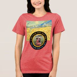 Camiseta Texto de Foto Personalizado - Aniversário de Féria