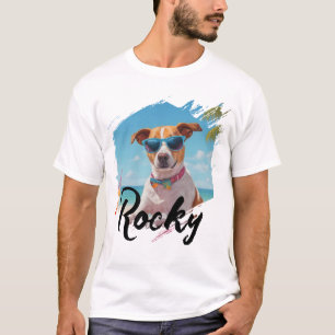 Camiseta texto de foto personalizado família Pet's