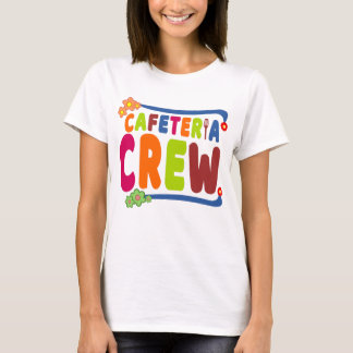 Camiseta Texto de Lady do Almoço da Escola de Café