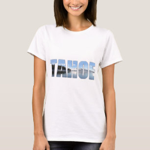 Camiseta Texto de Lake Tahoe