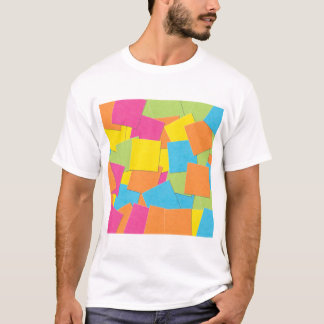 Camiseta Texto de Notas Digitais