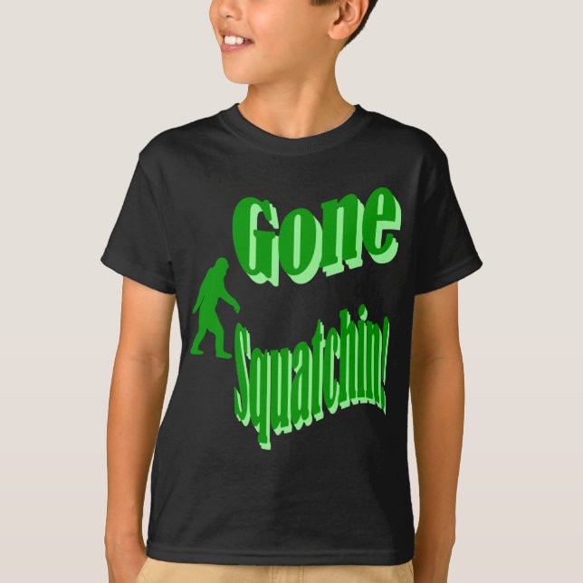 Camiseta Texto de slogan verde esguicho (Frente)