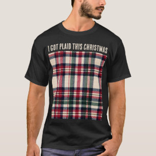 Camiseta Texto Divertido Xadrez Tradicional Tartã Nostálgic