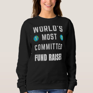 Camiseta Texto dizendo o maior corredor de fundos compromet
